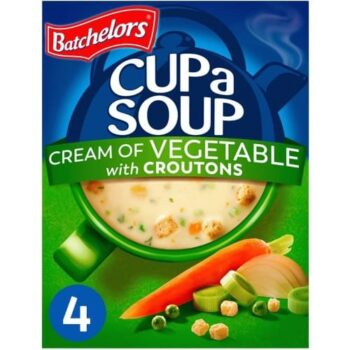 Cream of Vegetable Soup with Croutons (4 x 122g)