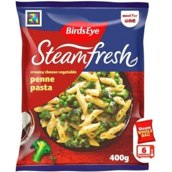 Creamy Cheese Vegetable Pasta Meal for One (400g)