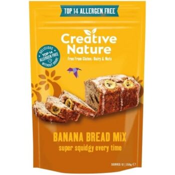 Creative Nature Wholegrain Banana Bread Baking Mix (250g)
