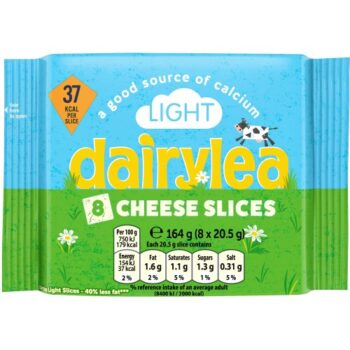 Dairylea Light Cheese Slices 8x18.75g (8 x 150g)