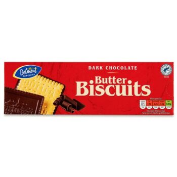 Dark Chocolate Butter Biscuits