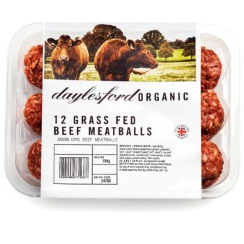 Daylesford Organic British Beef Meatballs (336g)