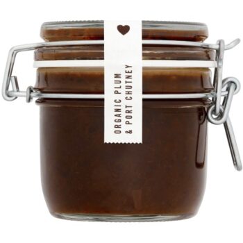 Daylesford Organic Plum & Port Chutney (220g)