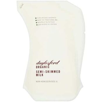 Daylesford Organic Semi Skimmed Milk Unhomogenised
