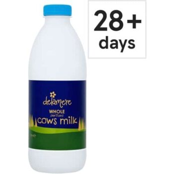 Delamere Dairy Sterilised Longlife Whole Milk (1 Litre)