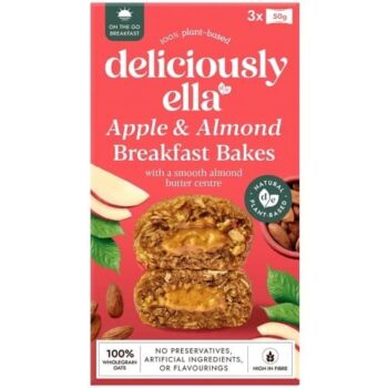 Deliciously Ella Apple & Almond Breakfast Bakes (3 x 50g)