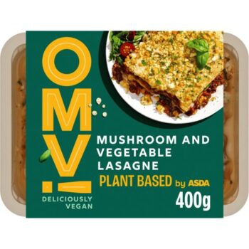 Deliciously Vegan Mushroom and Vegetable Lasagne - 500g