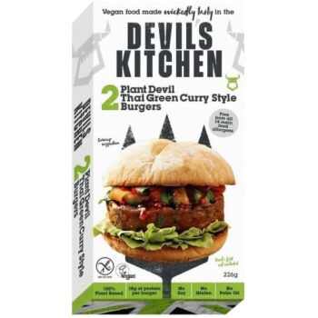 Devil's Kitchen Thai Green Curry Style Burger