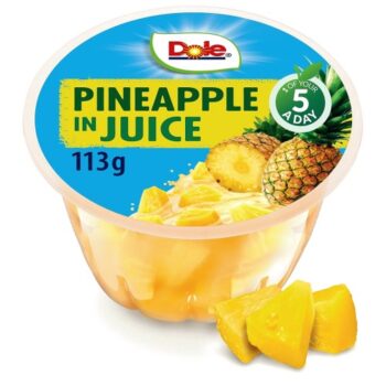 Dole Pineapple Fruit Snack in Juice (113g)