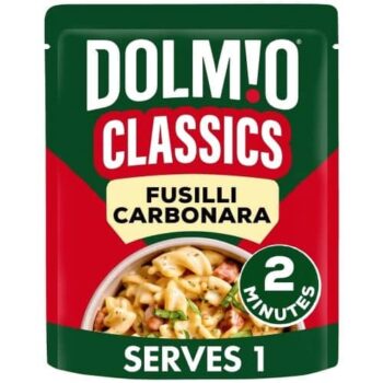 Dolmio Classics Carbonara Fusilli Pasta Ready Meal (250g)