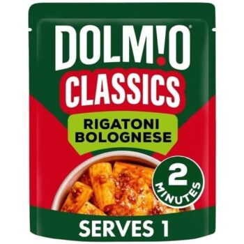Dolmio Classics Rigatoni Bolognese Pasta Ready Meal (250g)