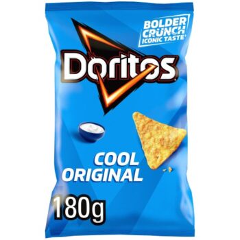 Doritos Cool Original Tortilla Chips Sharing Bag Crisps (180g)
