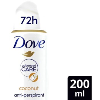Dove Advanced Care Coconut & Jasmine Antiperspirant Spray (200ml)
