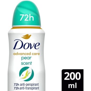 Dove Advanced Care Go Fresh Pear & Aloe Vera Antiperspirant Spray (200ml)