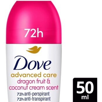 Dove Antiperspirant Roll On Dragon Fruit & Coconut (50ml)