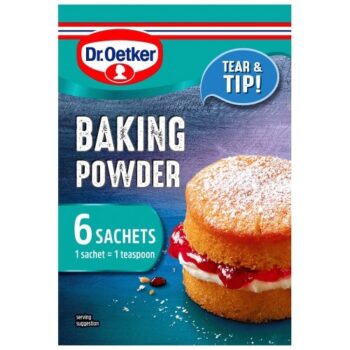 Dr. Oetker Gluten Free Baking Powder Sachets (6 x 5g)
