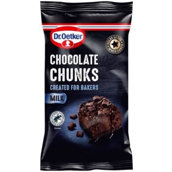 Dr. Oetker Milk Chocolate Chunks (100g)