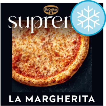 Dr. Oetker Suprema La Margherita Cheese Sourdough Pizza (414g)