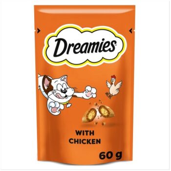 Dreamies Cat Treat Biscuits with Chicken (60g)