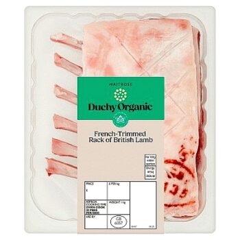 Duchy Organic British Rack Of Lamb per kg