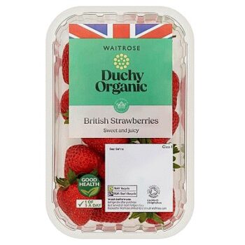 Duchy Organic Strawberries (225g)