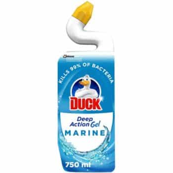 Duck Deep Action Gel Toilet Liquid Cleaner Marine - Bottle (750ml)