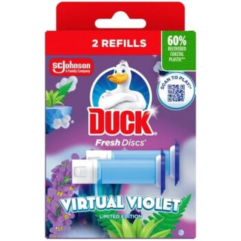 Duck Fresh Disc Twin Refill Virtual-Violet (2 x 36ml)