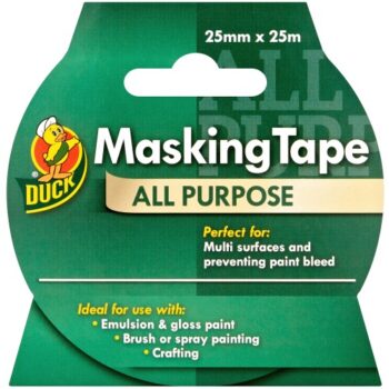 Duck Masking Tape x25m (3 x 25mm)