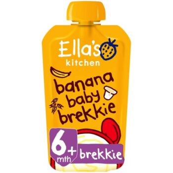 Ella's Kitchen Organic Banana Baby Brekkie Pouch 6+ Months (100g)