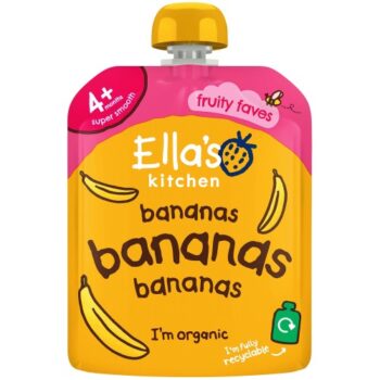 Ella's Kitchen Organic Bananas Single Fruit Pouch 4+ Months (70g)