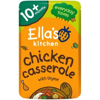 Ella's Kitchen Organic Chicken & Rice Casserole Baby Food Pouch 10+ Months (190g)