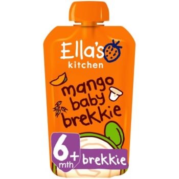 Ella's Kitchen Organic Mango Baby Brekkie Breakfast Pouch 6+ Months (100g)