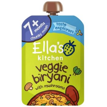 Ella's Kitchen Veggie Biryani Baby Food Pouch (130g)