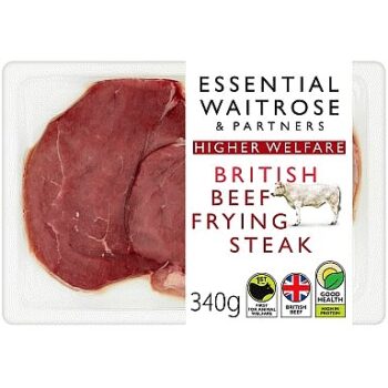 Essential British Beef Frying Steak (340g)