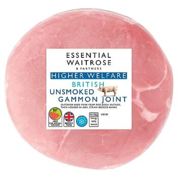 Essential British Unsmoked Gammon Joint (750g)