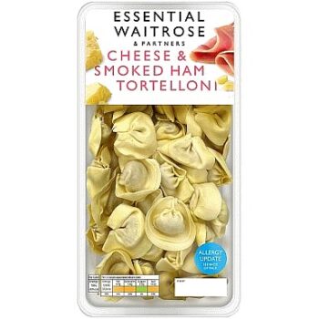 Essential Cheese & Smoked Ham Tortelloni (300g)