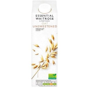 Essential Oat Milk Chilled Unsweetened Dairy Free Milk Alternative (1 Litre)