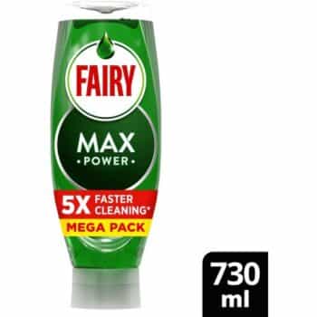Fairy Max Power Washing Up Liquid Original (730ml)