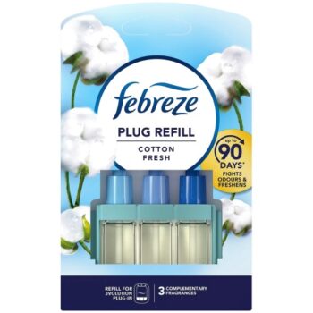 Febreze 3Volution Cotton Fresh Air Freshener Refill (2 x 20ml)