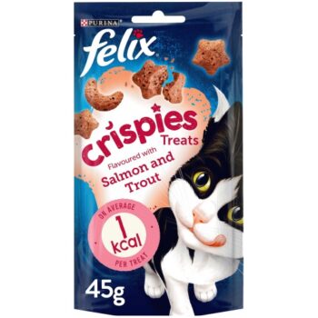Felix Crispies Cat Treats Salmon & Trout (45g)