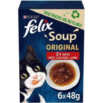 Felix Farm Selection Wet Cat Food (6 x 48g)