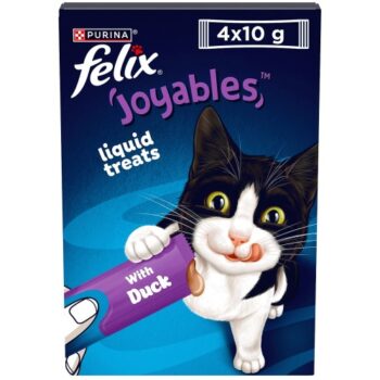 Felix Joyables Duck Liquid Cat Treat (4 x 10g)