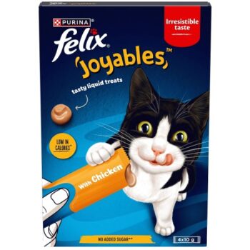 FELIX Joyables Liquid with Chicken Cat Treat (4 x 10g)