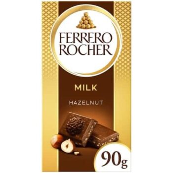 Ferrero Rocher Milk Chocolate & Hazelnut Sharing Bar (90g)
