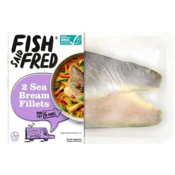 Fish Said Fred ASC Sea Bream Fillets (180g)