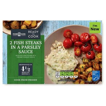 Fish Steaks in a Parsley Sauce (2)