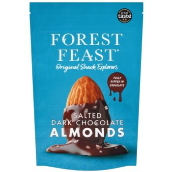 Forest Feast Salted Dark Chocolate Almonds (120g)