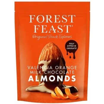Forest Feast Valencia Orange Milk Chocolate Almonds (120g)