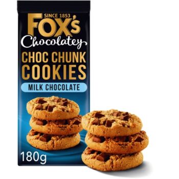 Fox's Fabulous Milk Chocolate Cookie Biscuits (180g)