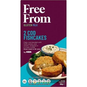 Free From by Asda 2 Cod Fishcakes